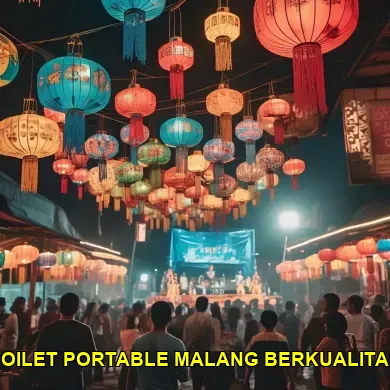 Festival Lampion Malang: Toilet Portable Siap Sedia!